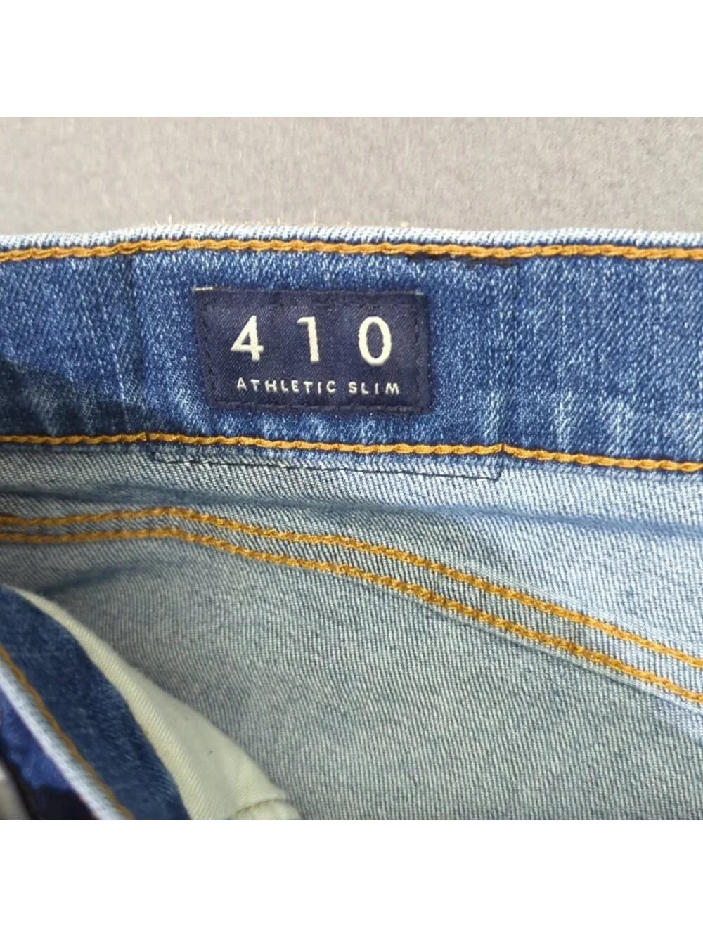 Lucky Brand Jeans Men's 36x32 Fits 36x31 Blue 410 Athletic Slim Denim